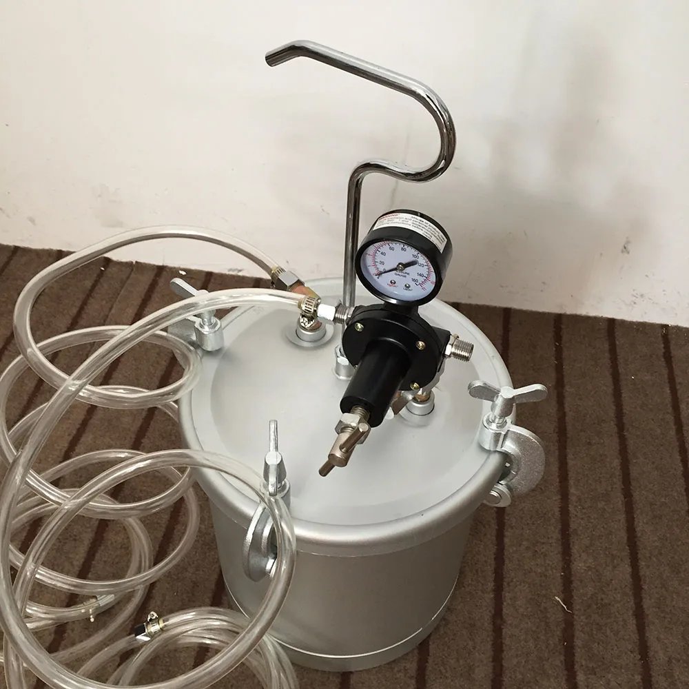 SAT8000 Barile di Polvere Chimica Ad Alta Pressione Bottiglia 10L Secchi per la Pittura Vernice di Alta Qualità