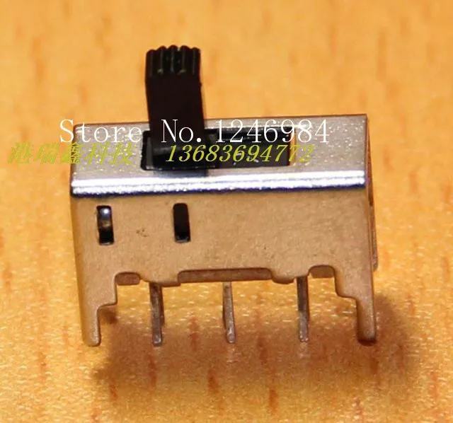 

[SA]Small electronic switch toggle vertical sliding switch DC DC welding power switch board SS-22H05--200pcs/lot