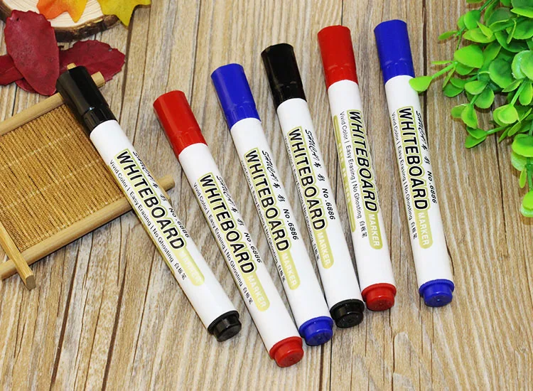 100pcs per lot wholesale whiteboard marker pen Office supplies white board pen set white board marker pen