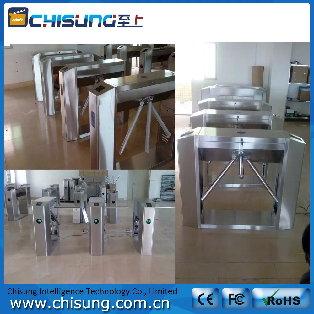 High Quality Bridge House Full Automatic Access Control Tripod Turnstile