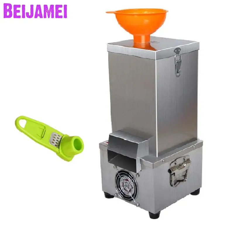 

BEIJAMEI Stainless Steel Electric Garlic Peeler Machine Automatic Dry Garlic Peeling Machine Commercial Peeler 110V/220V