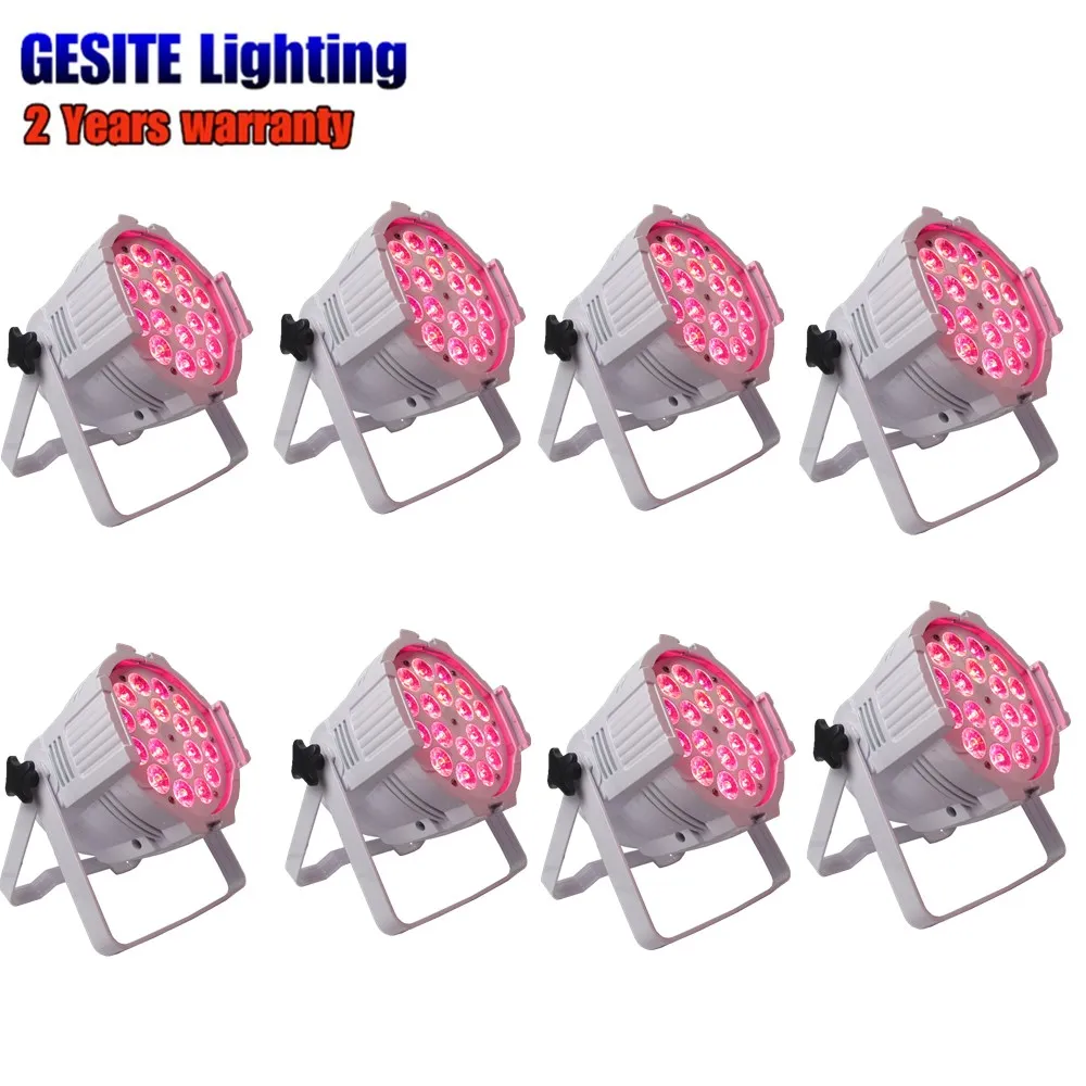 

Guangzhou IP33 18x18w mini par RGBWA UV LED stage Par 64 can light