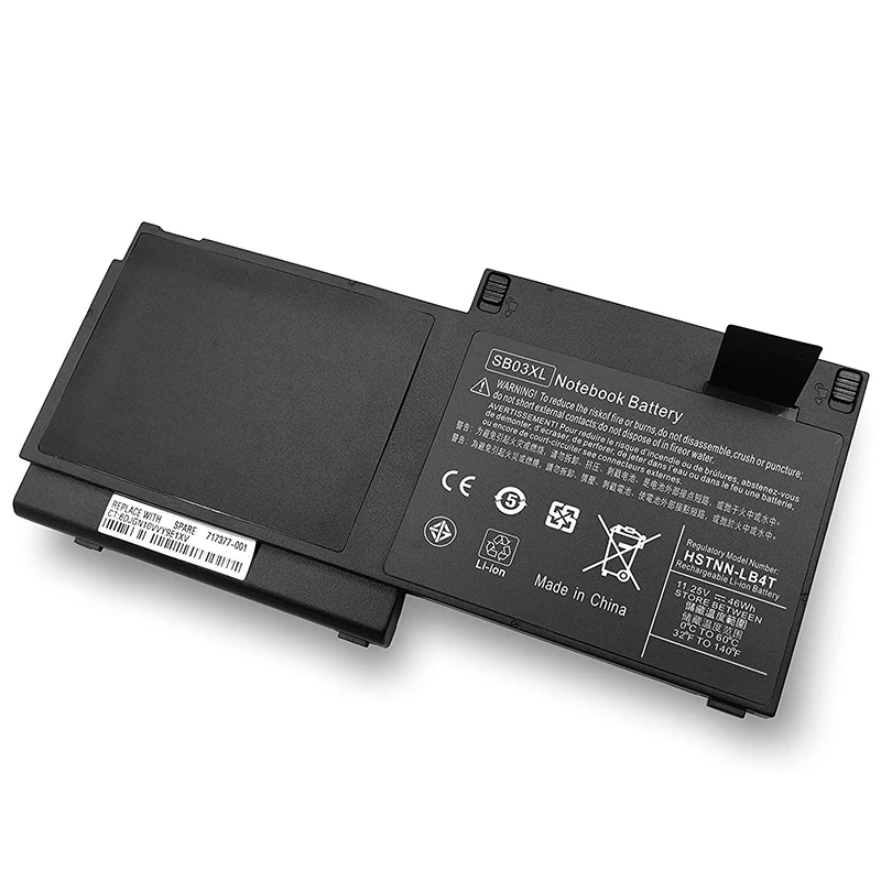 SB03XL 46Wh 11.25V Battery For HP EliteBook 820 G1 E7U25AA E7U25ET HSTNN-LB4T 716726-1C1 716726-421 717378-001