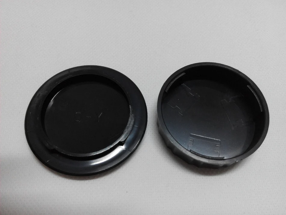 NP3212 Set von Professionelle Hinten Objektiv Kappe und Kamera Körper Kappe für C-Y