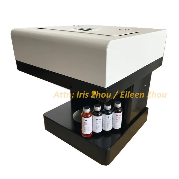 Selfie Latteกาแฟเครื่องพิมพ์ & Roseดอกไม้พิมพ์,DHL/Fedexฟรี