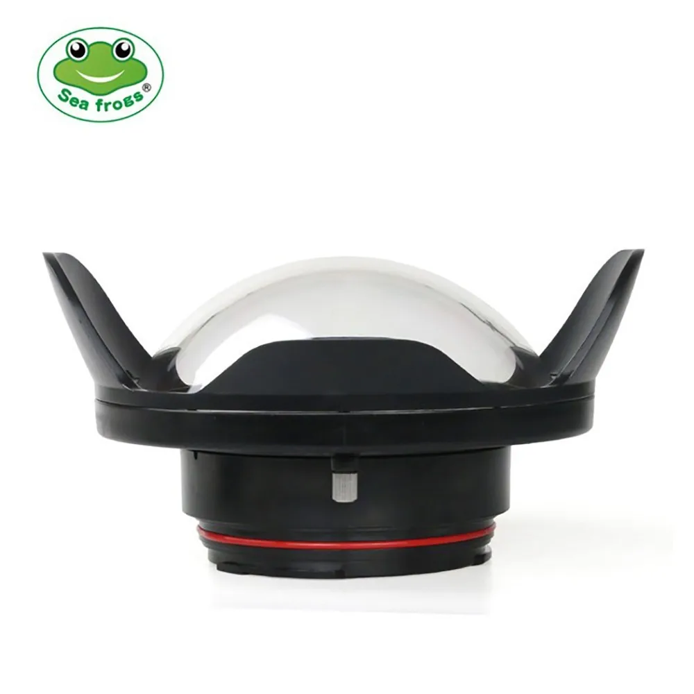 Seafrogs Fisheye Wide Angle Lens Dome Port WA-005 PC for Canon Nikon Fujifilm Camera for Housing case