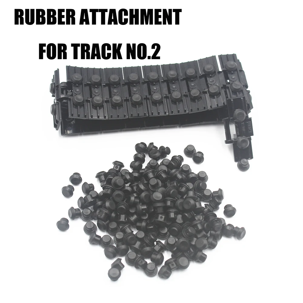 MOC Technical Part Rubber Stopper Building Block brick for Caterpillar Track Tank Tread Chain compatible with Lego KidToy 24375