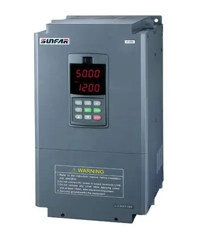 VFD Inverter E380-4T0037G 5HP 3.7KW E380 AC380V 0-600HZ CNC Frequency Inverter for 3kw spindle