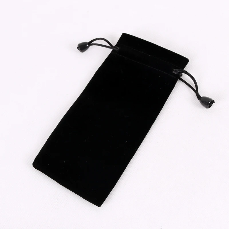 

High Quality 100pcs Velvet Bags for Jewelry Packaging Black Pouches Jewelry Bags Christmas Valentines Gifts Bags