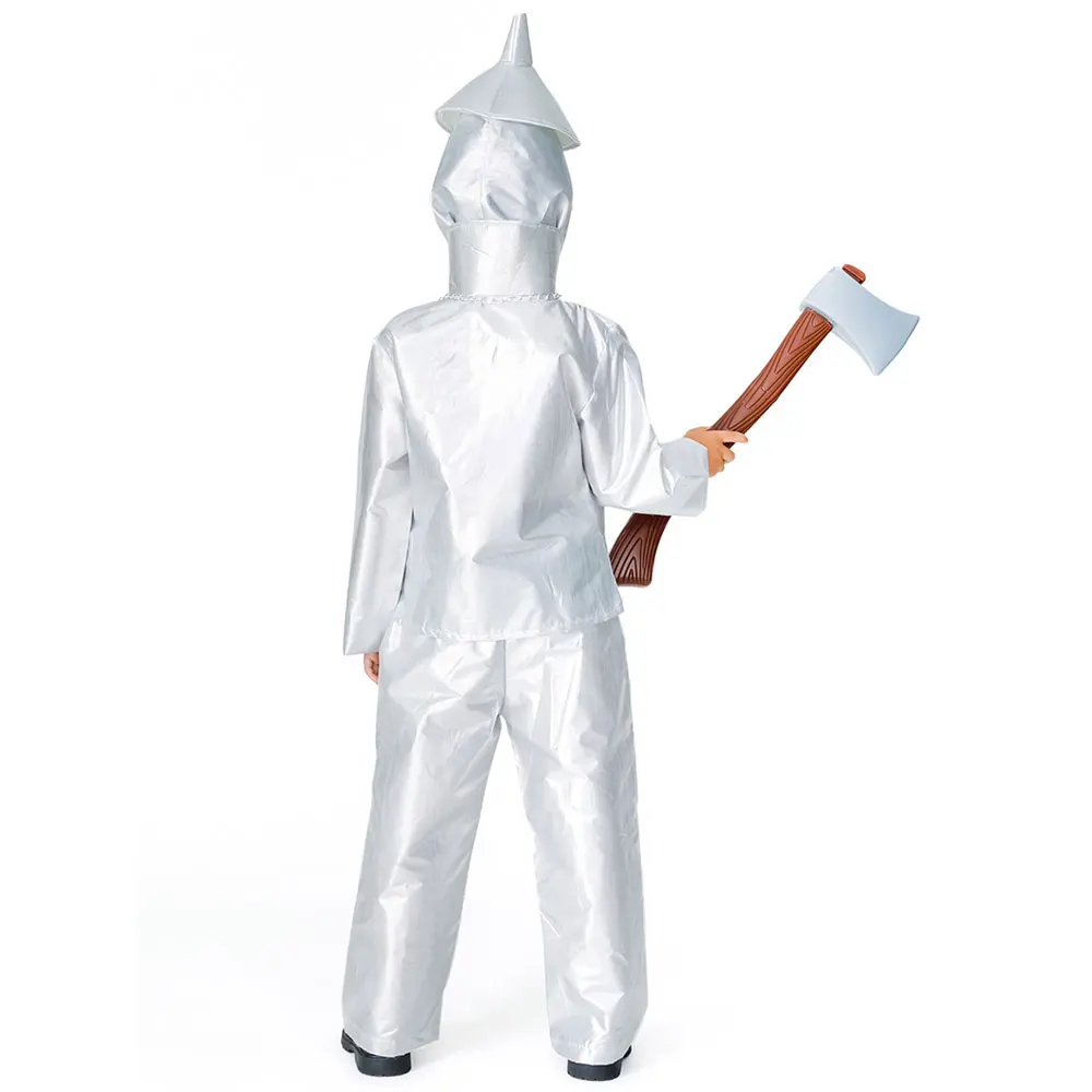 Umorden – Costume de magicien d'oz Tin Man pour garçons et enfants, Cosplay classique d'halloween