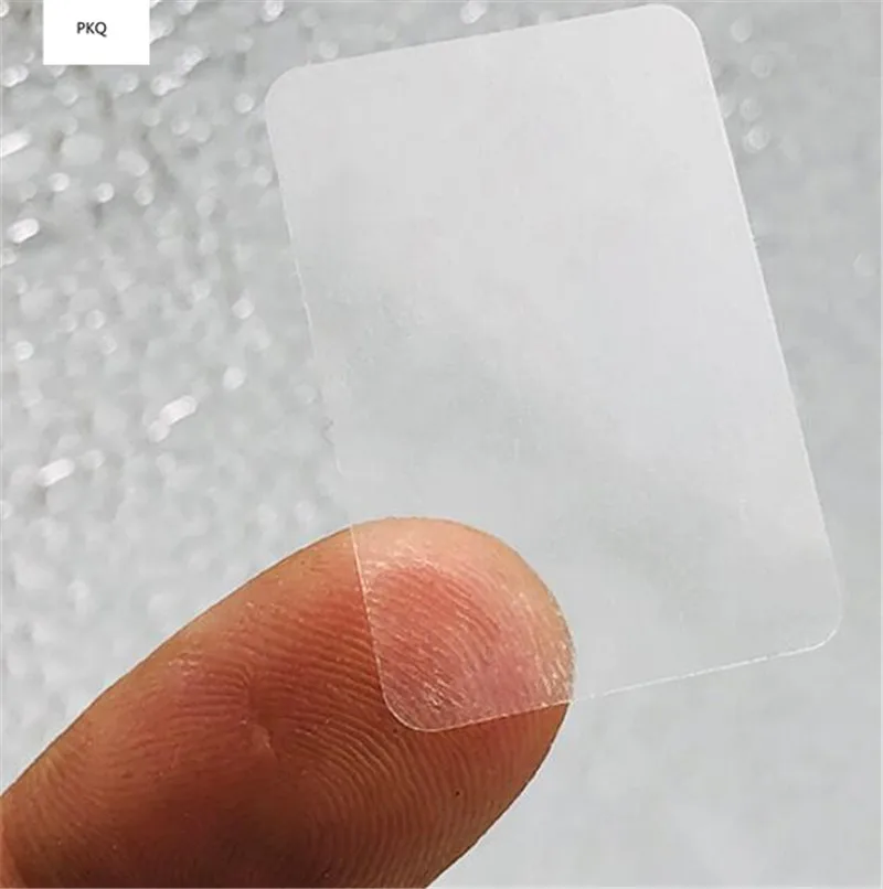 1000pcs 30x10/40x20/60x30mm Rectangle Transparent Labels PVC Scrapbooking Labels Seal Sticker DIY Self-Adhesive Gift Sticker