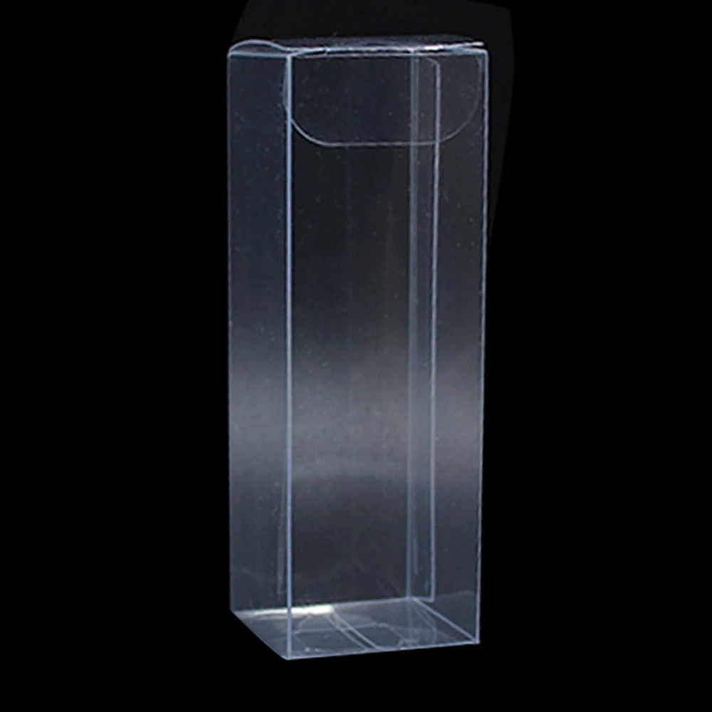 50Pcs/ Lot Wedding Transparent PVC Box Clear Favor Gift Craft Display Box Cosmetic Jewelry Plastic Box Packaging For Pen