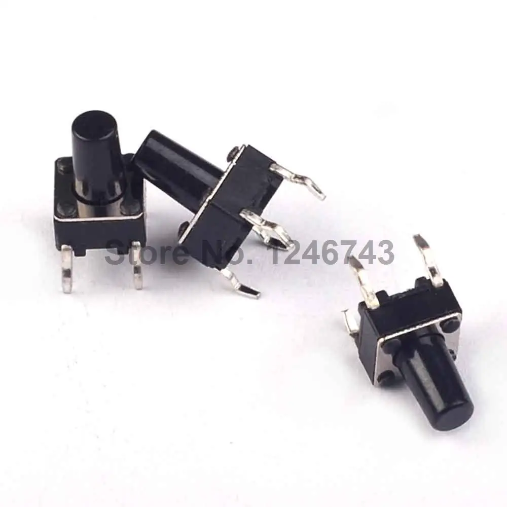 100PCS SMD 6*6*9mm 6X6X9MM Tactile Tact Push Button Micro Switch Momentary