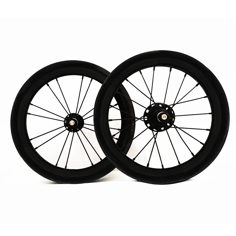 SEMA 14 inch 254 carbon clincher wheelset 930g Novatec 711/712 bicycle-parts wheel for Litepro 74 85 rim bike Lifetime Warranty