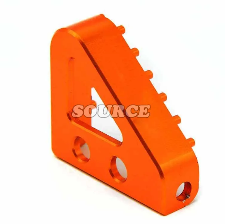 Motorcycle accessories CNC Billet Aluminum Rear Brake Pedal Step Tips FOR RC125 200 690 DUKE 690 SMC 990 950 ADVENTURES