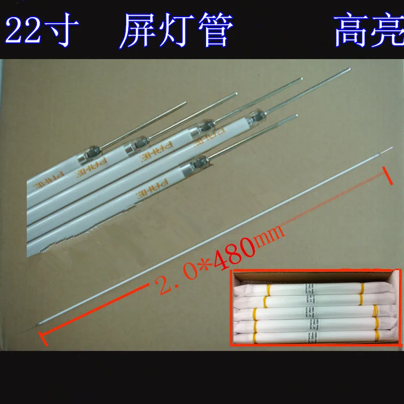 Free shipping 10pcs 22'' inch wide sreen LCD CCFL lamp backlightb tube,480MM 482MM 2.4mm,22 inch CCFL light