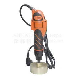 SHENLIN 50-70mm capping machine manual bottle capping tool screwing caper 110V and 220V golden chuck electric capping machine