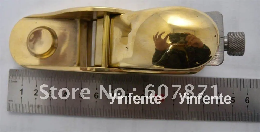 

Violin Viola Plane Tool Brass Metal Handle New #5