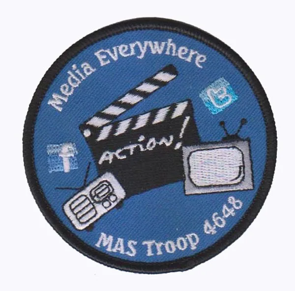 Embroidered Badge, OEM Orders and Customized Designs are Welcome, with 50pcs MOQ, 100pcs/lot,  free shipping