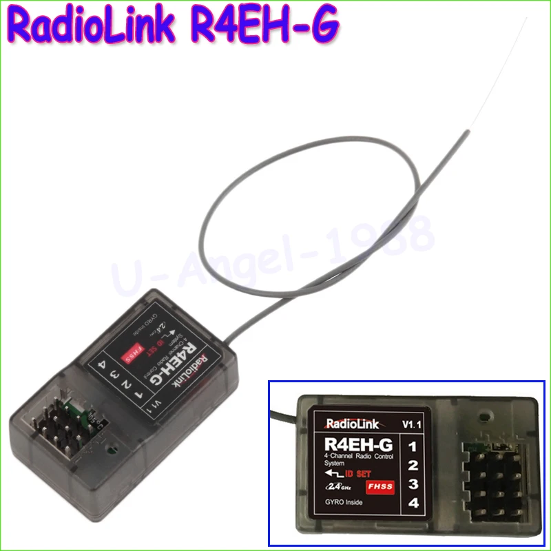 Original R4EH-G 2.4G 4CH Receiver For Radiolink RC3S RC4G Transmitter RC Car Boat Wholesale