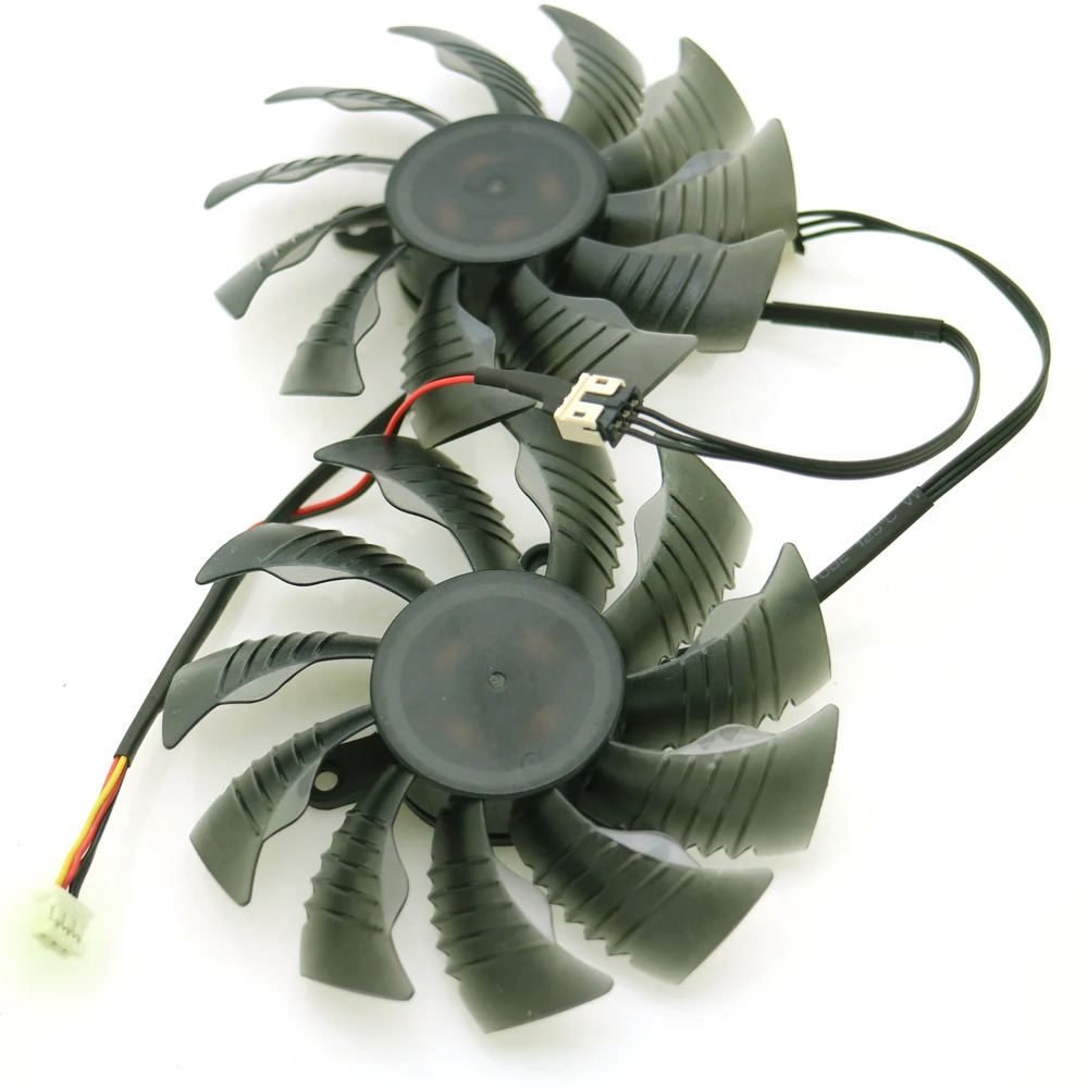 Ventilador vga 3pin t129215su 12v 0.50a 86mm para gigabyte porcelana gtx1050 gtx1060 ventilador resfriador de placa gráfica