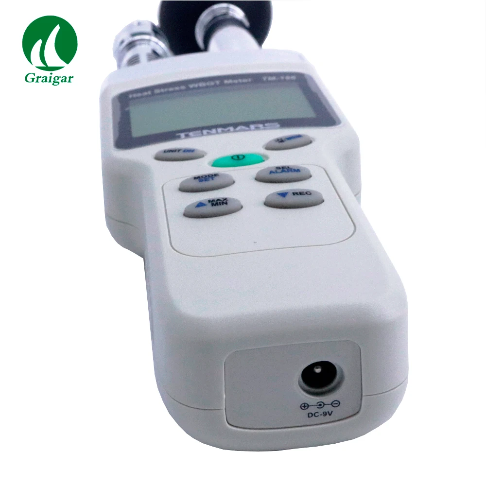TENMARS-probador de tensión de calor Industrial de mano, TM-188, WBGT, Sensor de capacitancia de respuesta rápida, medición precisa, nuevo