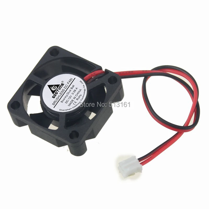1Pcs Gdstime Brushless DC Cooling Ball Bearing Fan 3010 3cm 30mm 12V 30x30x10mm