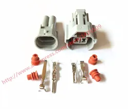 1 Set  2 Pin Female Male Nippon Denso Top Slot Replacement Fuel Injector Automotive Electrical Connector 6189-0060