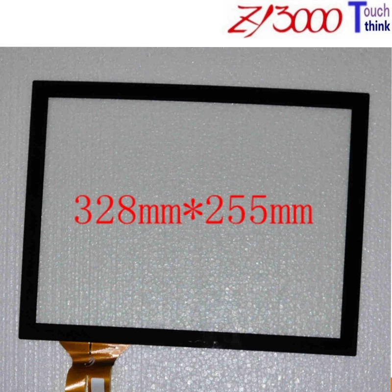 3 pcs/lot Stock Hot Sale 15 inch 328*255 usb capacitive 10 points multi touch screen panel