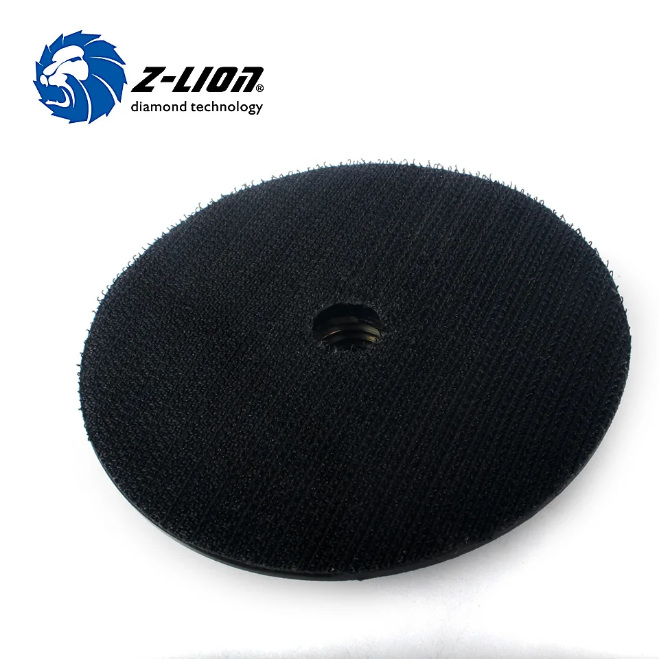 Z-LION 3 Inch Polisher Bonnet Backing Pad M14 Angle Grinder Rubber Backer Pad Super Flexible Polisher Buffer Wheel Disc