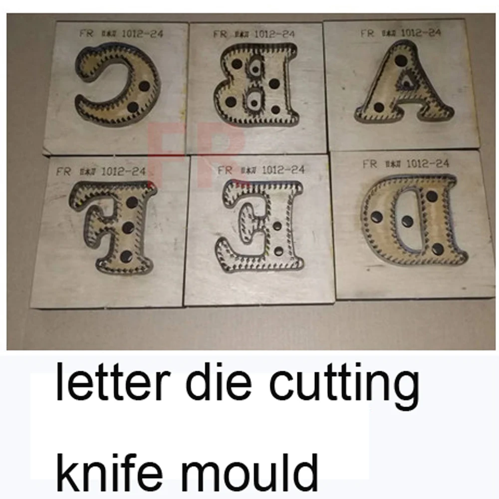 DIY leather craft words letter alphabet die cutting knife mould hand machine punch tool set 6cm height