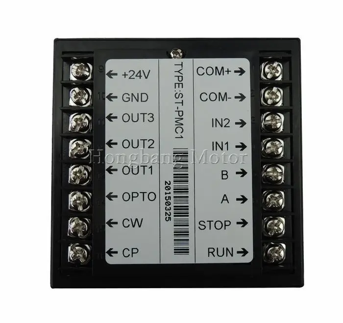 CNC Single Aixs controller kit,Stepper motor Single axis motion controller programmable ST-PMC1+ TB6600 stepper motor driver