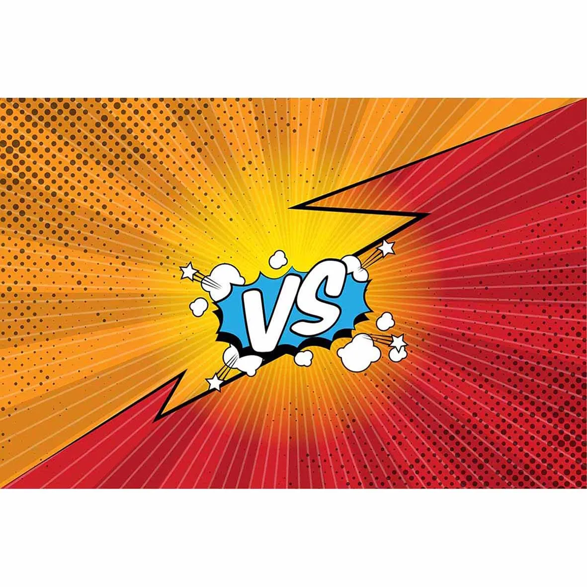 خلفيات Funnytree لصور ستوديو بطل كوميك مقابل القتال الاطفال المهنية خلفية فوتوبوث فوتوكلوس مطبوعة