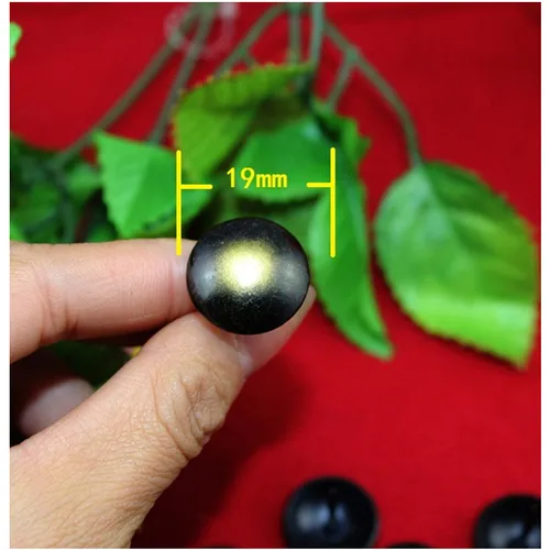 Imagen 2 del producto Clavo de puerta de hierro negro, caja de joyería antigua, sofá decorativo, tachuelas, chincheta, muebles, clavo de ojo de gato, 19x20mm,50 Uds.