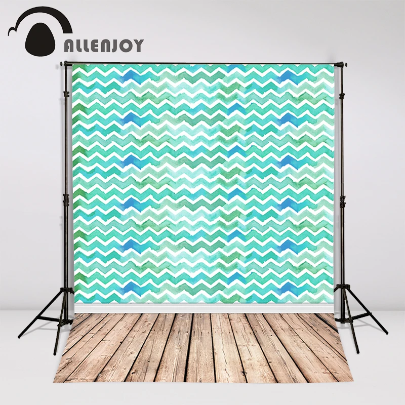 Allenjoy Christmas photography backdrops chevron drawing wood background pictures vinyl fabric backdrop for photography