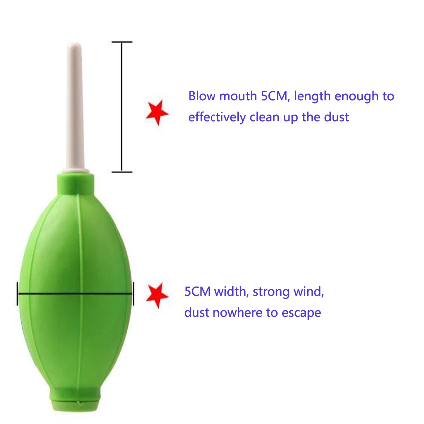 Strong Air Blow Ball Latex Cleaning Tool Dust Blowing Device For Electric Chainsaw Lens Mobile Phone Computer Remove-dust Balls