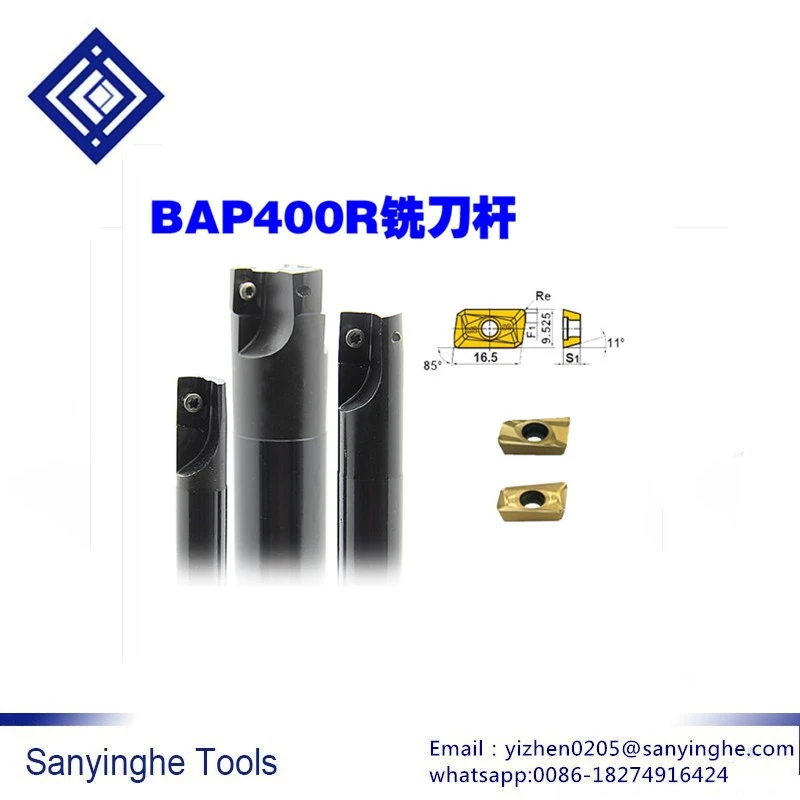 High quality BAP/TAP400R R0.8 BAP right angle shoulder and mill