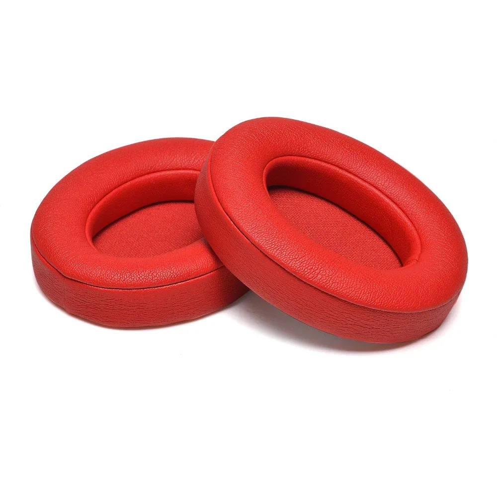 Beats Ear Cushion,  2 Pieces Red Foam Replacement Earpads forBeats Studio 2.0 Wired/Wireless B0500 B0501 Headphone & Beat