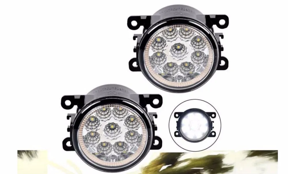 2pcs/set Fog Lights For FORD Ranger T6 2012-2015 Front Bumper LED High Brightness Fog Lamps DRL