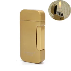 2019New Flame Switch Turbo Jet Lighter Compact Butane Torch Metal Lighters Cigarette Accessories Gas Windproof Petrol Lighter