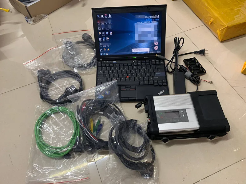 

2023 .12 new released mb sd connect 5 with software hdd ssd diagnosis win10 in laptop x201 ready to work i7 8g for sd star c5