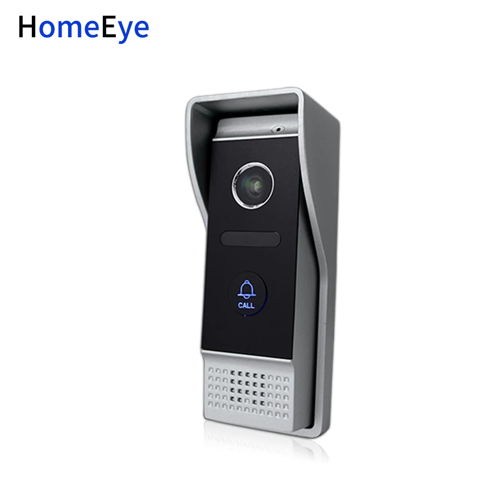 HomeEye 10'' Video Doorbell Video Intercom Motion Detection OSD Menu Touch Button Security Access System 1200TVL IP65 Waterproof