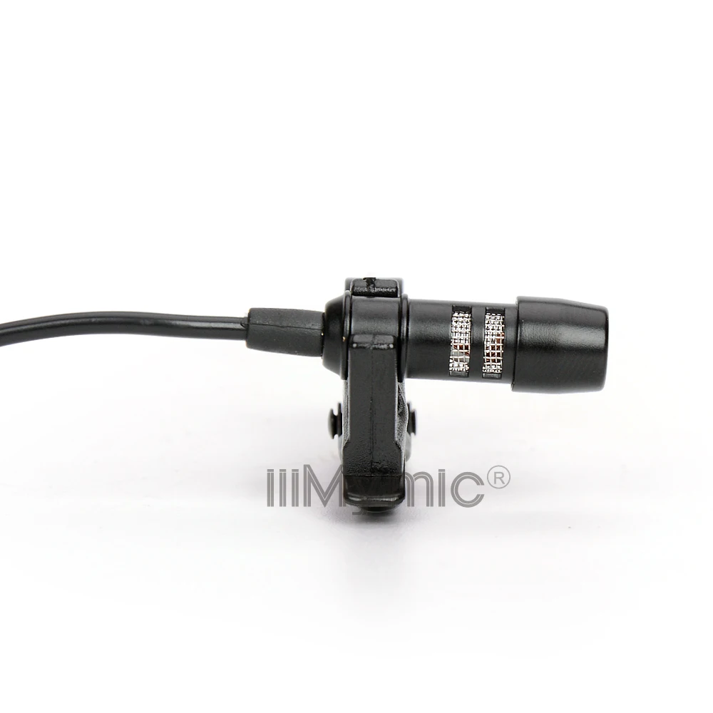 Microphone à revers Lavalier professionnel pour AKG Sennheiser Shure, émetteur Bodypack sans fil, mini 3 broches, XLR, 3.5mm, verrouillable, 4