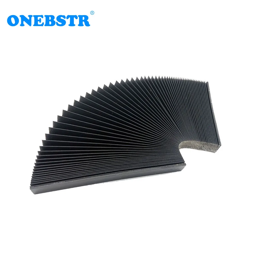 Engraving Machine Skins Organist Hood Louver Dust Cover 165mm 185mm 200mm Width Stretchable 1500mm CNC Router Part