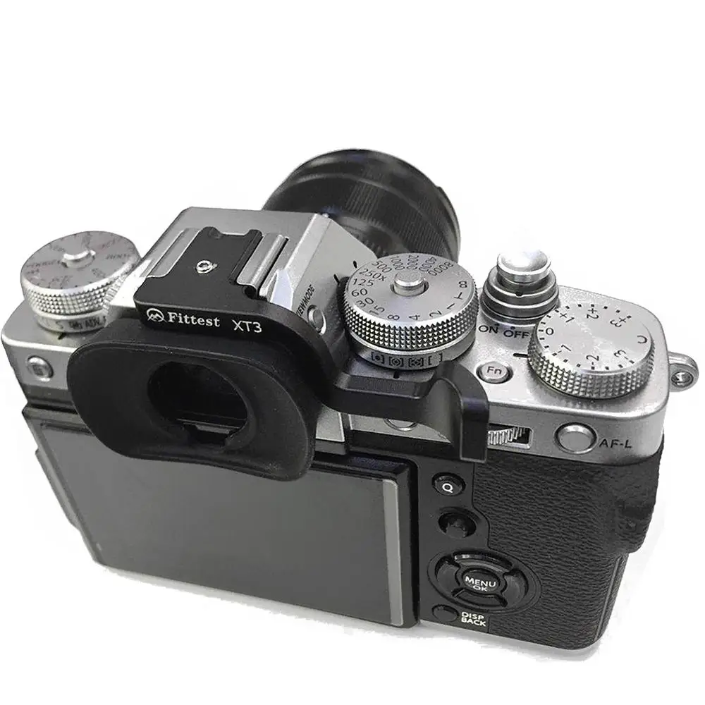 Metel Jempol Sepatu Panas Pegangan Tangan Hotshoe Bracket untuk Fuji XT3 X-T3 XT2 XT1