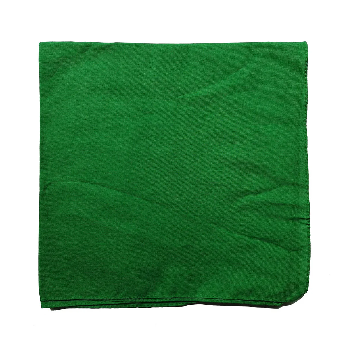 Bandana de algodão multiuso para homens, bandas de cabelo, lenço de cabeça, lenço bandana monocromática, 100% algodão, hip-hop