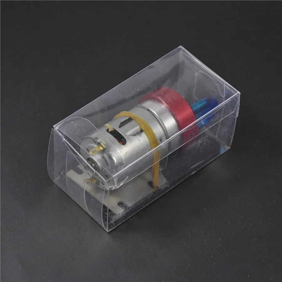 Aluminum Alloy Electric Fuel Pump with Metal Gear Refuel Device for RC Gasoline Nitro Airplane