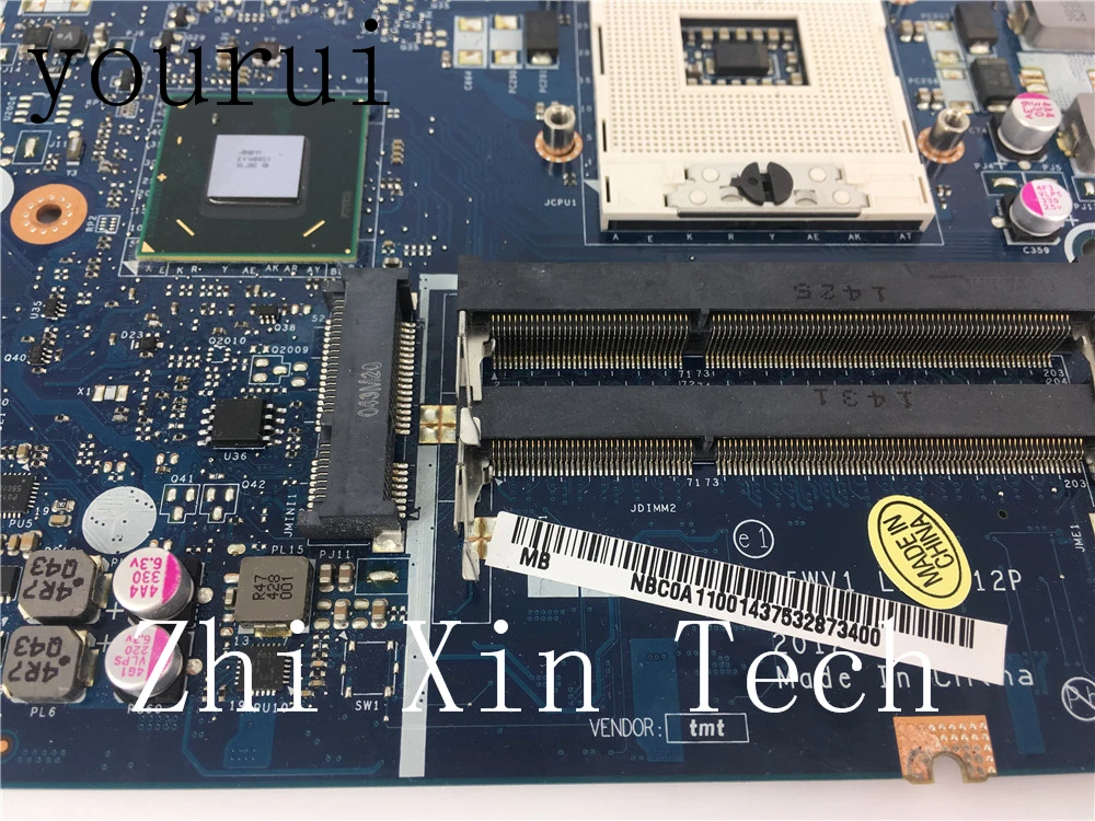 yourui  For Acer Aspire V3-571 E1-571G E1-531 Laptop Motherboard Q5WVH LA-7912P NBC0A11001 DDR3 Fully Tested Good