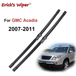 Erick's Wiper LHD Front Wiper Blades For GMC Acadia MK1 2007 - 2011 Windshield Windscreen Clean Window Car Rain Brushes 24