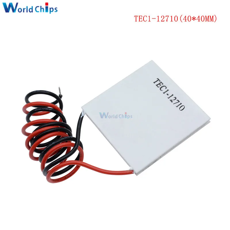 Hochtemperatur-Thermoelektrischer Stromerzeuger Peltier TEG-Modul, 40 x 40 mm